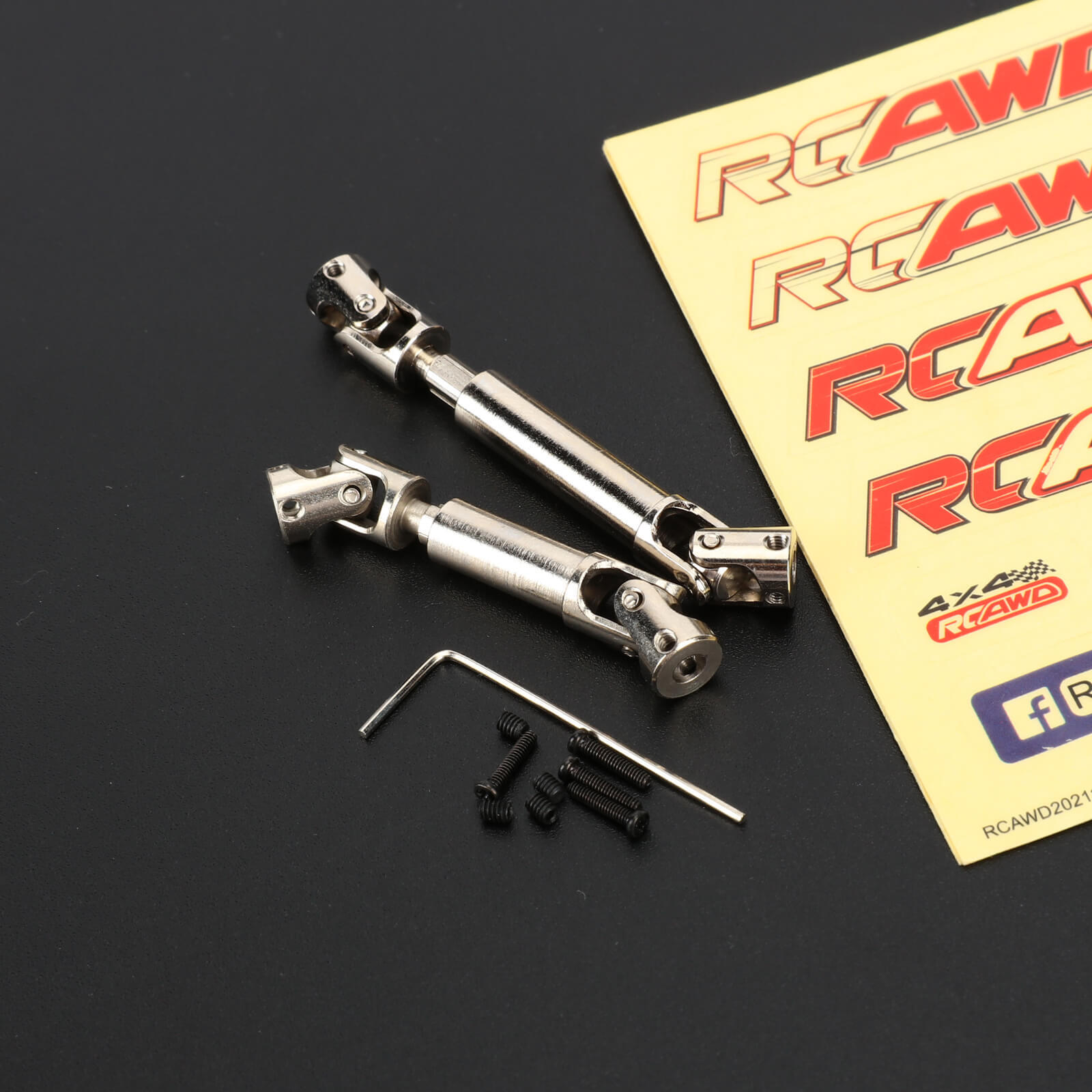 RCAWD Steel Center CVD Drive Shaft for 1/18 FURITEK FX118 FURY WAGON RTR Series