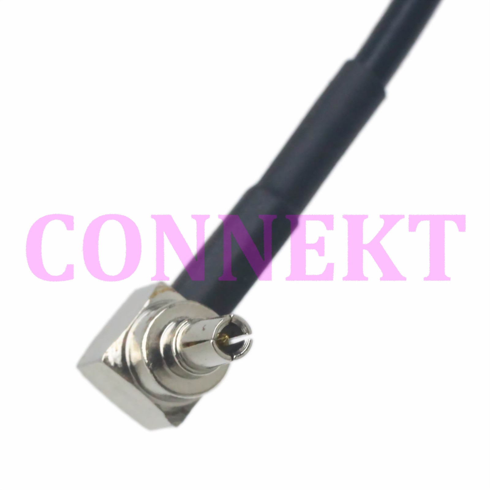 CRC9 male right angle to N male plug RG174 cable jumper pigtail 3G modem