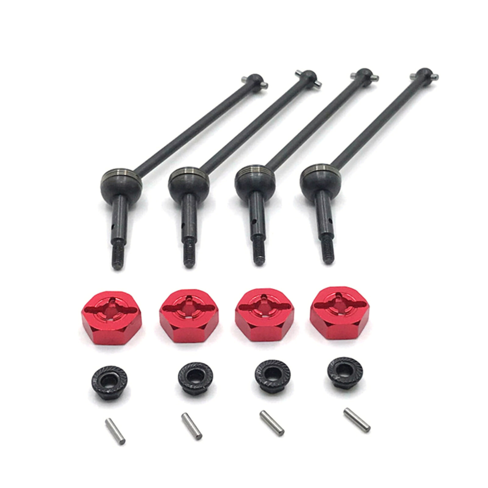 Upgrade CVD Drive Shaft Kit For WLtoys 1/14 144001 1/12 124016 124017-19 RC HOT