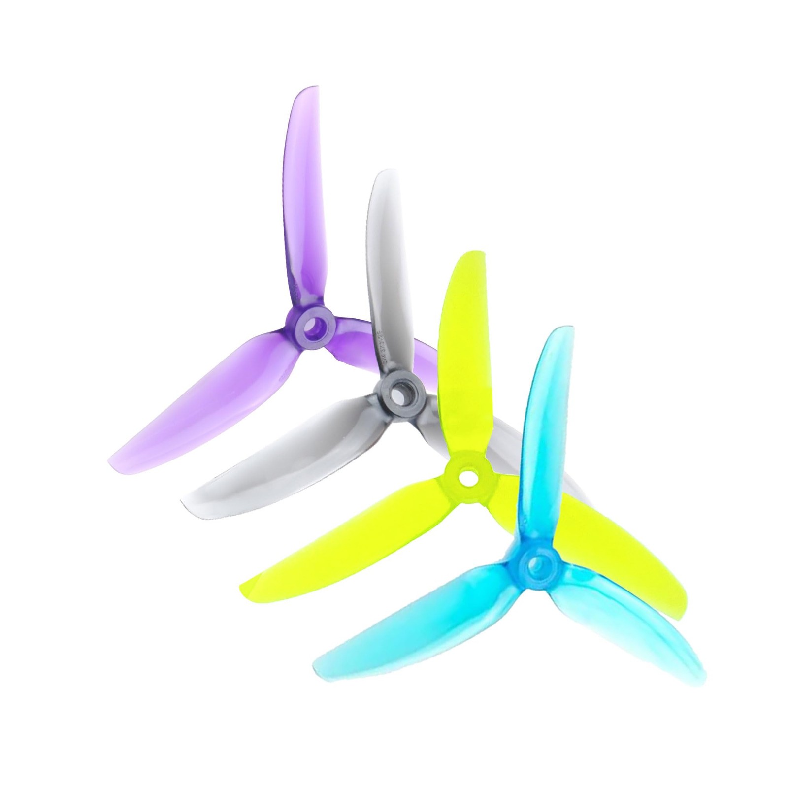 16pcs Fpv Drone Props Propeller: HQProp V2S 5×4.3×3 Tri-Blade 5 Inch Props fo…
