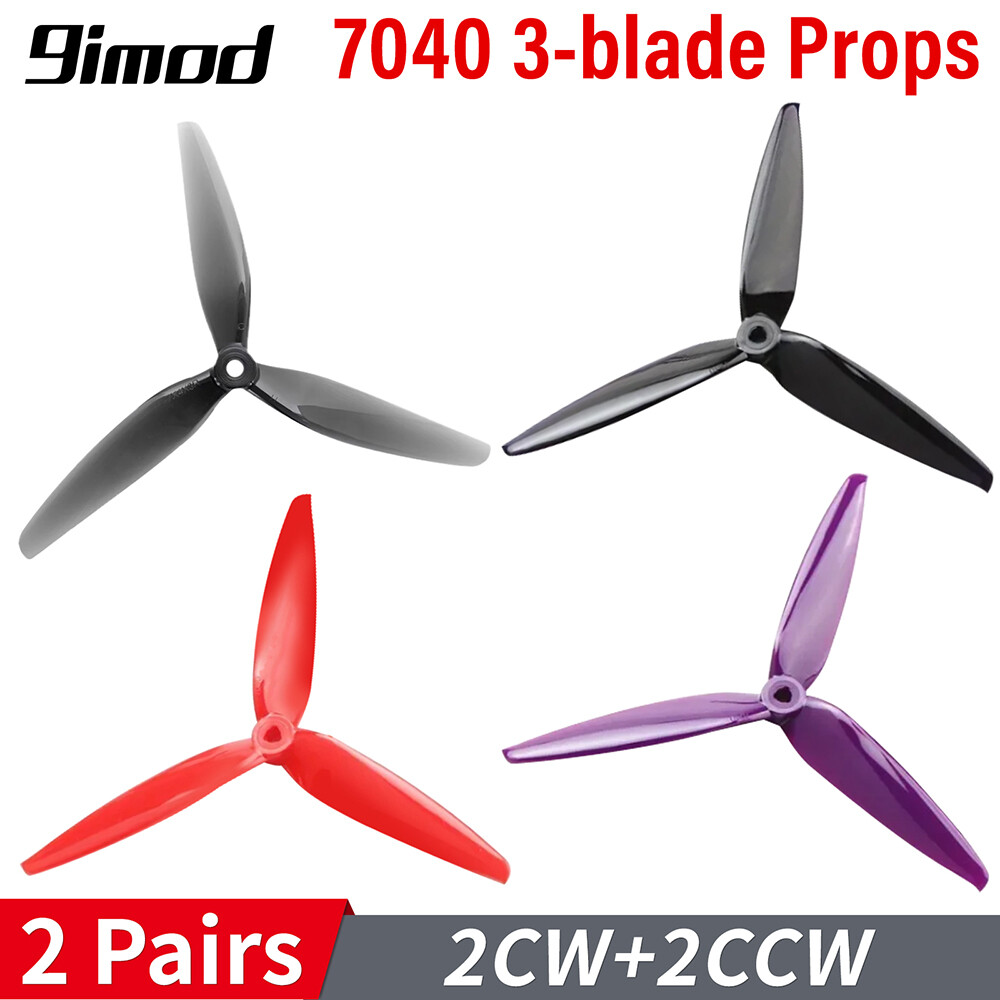 HQProp 7040 CW CCW Propeller 7-15″ Blades Props for RC FPV Racing Drone