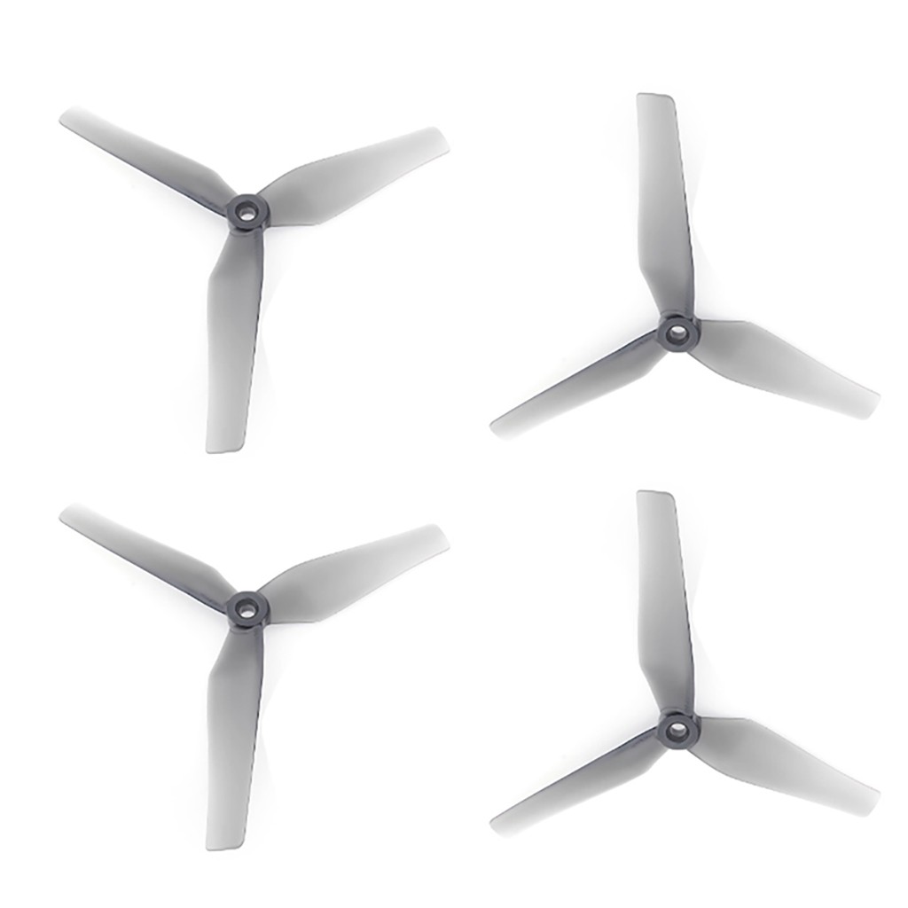 2Pairs HQProp D6 x 4.5 x 3 Grey 6-inch FPV Racing Propeller Tri-Blade Propeller