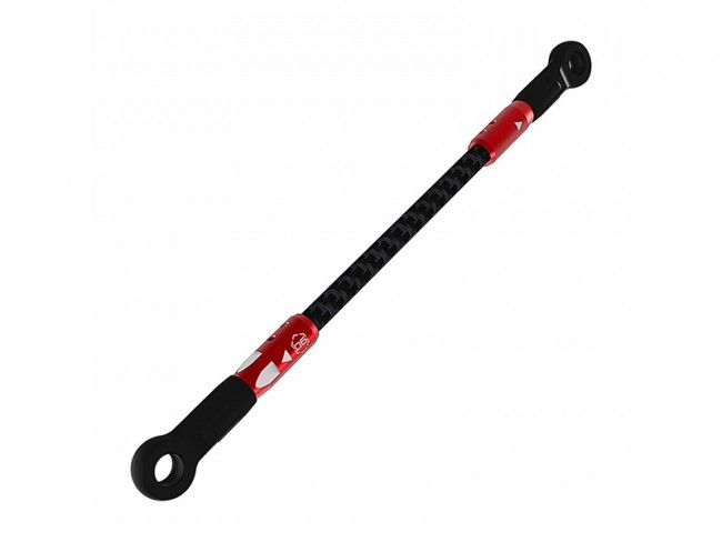 3RACING SAK-D6824 STEERING C-FRP TURNBUCKLE – 74mm FOR 1/10 D6 S SPORT DRIFT CAR