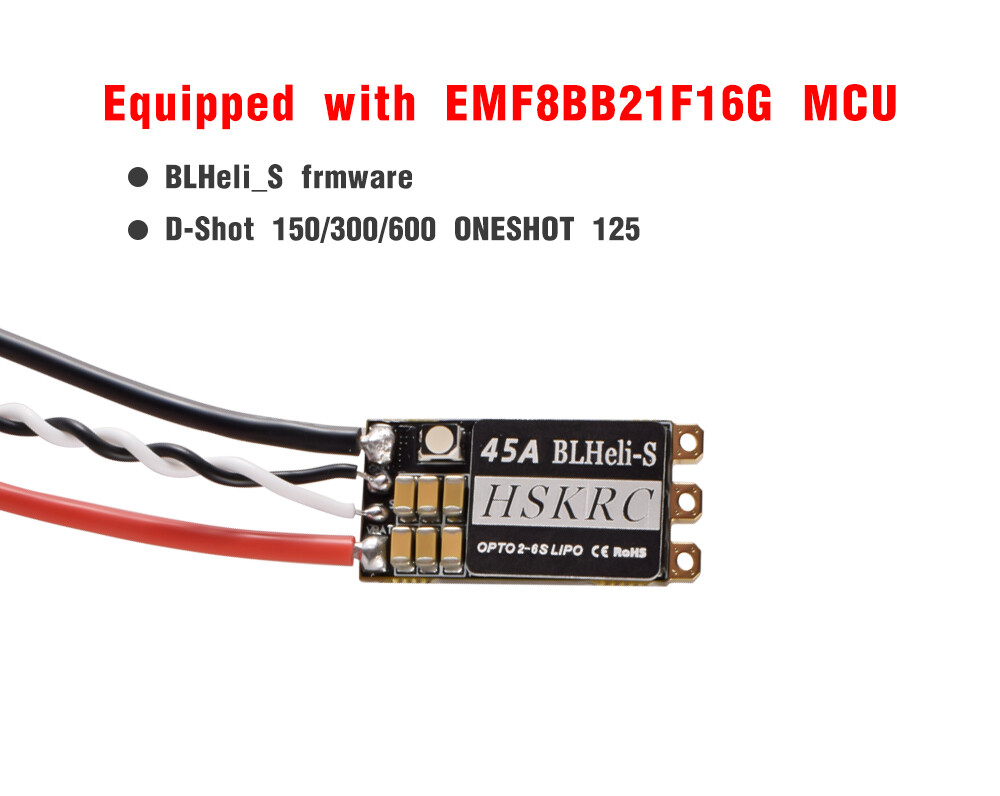 9imod 35A/45A/70A Brushless ESC 2-6S Lipo for RC FPV Racing Drone Quadcopter