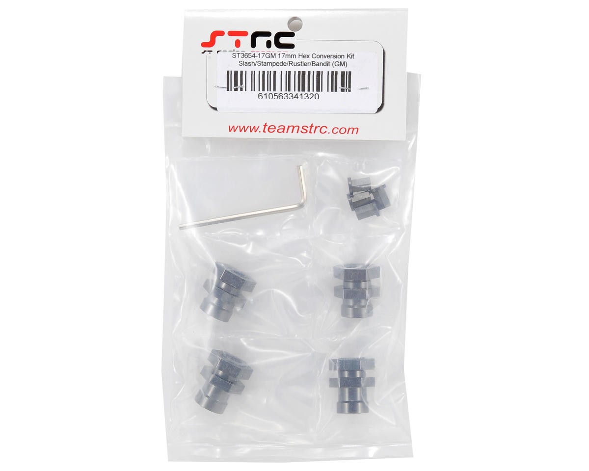 ST Racing Concepts 17mm Hex Hub Conversion Kit for Traxxas Slash/Stampede/Bandit