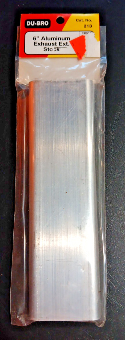 DU-BRO CAT. NO.213 NEW IN PKG 6″ ALUMINUM EXHAUST EXTENSION
