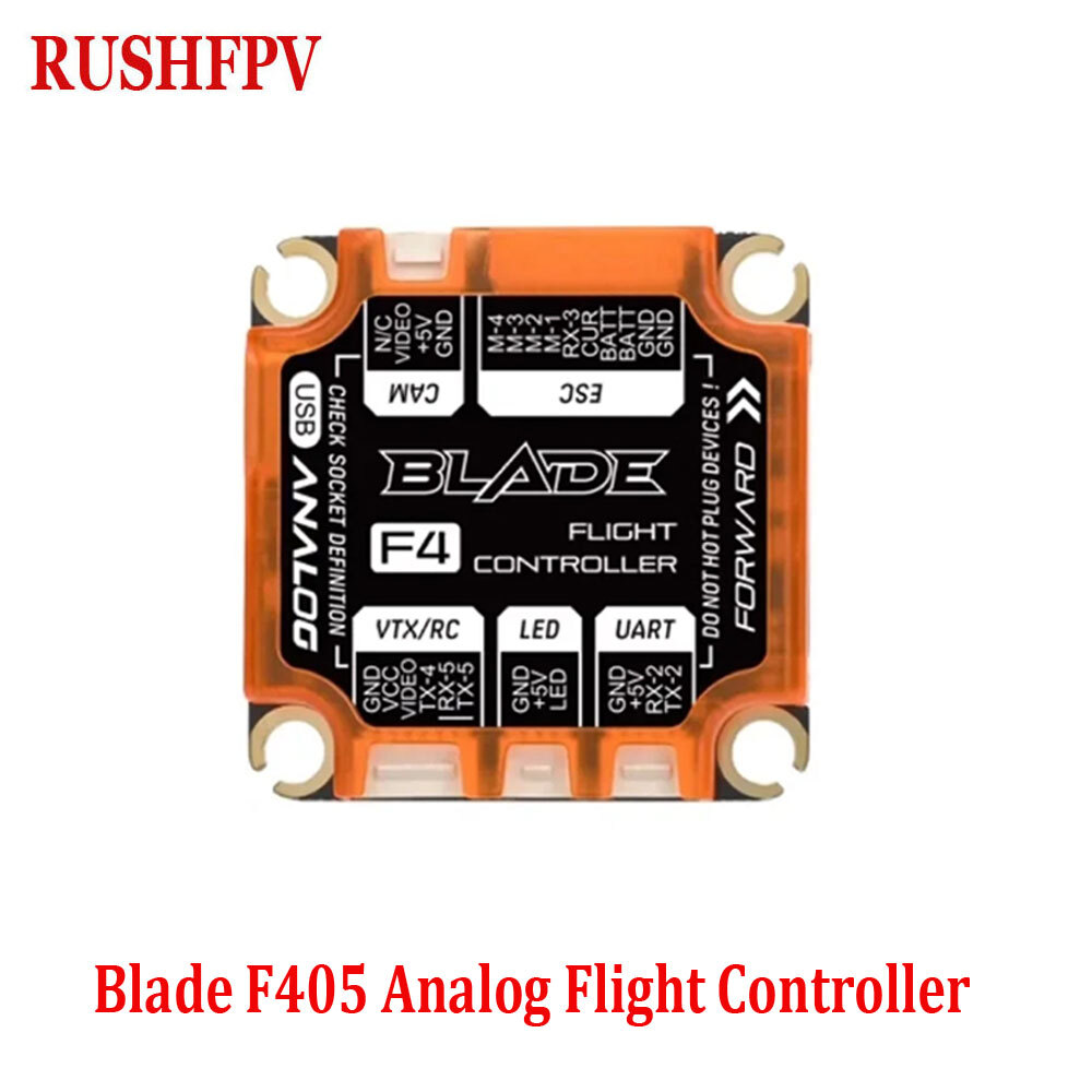 RUSHFPV RUSH BLADE F405 Stack F405 Flight Controller with 50A Sport ESC 128K