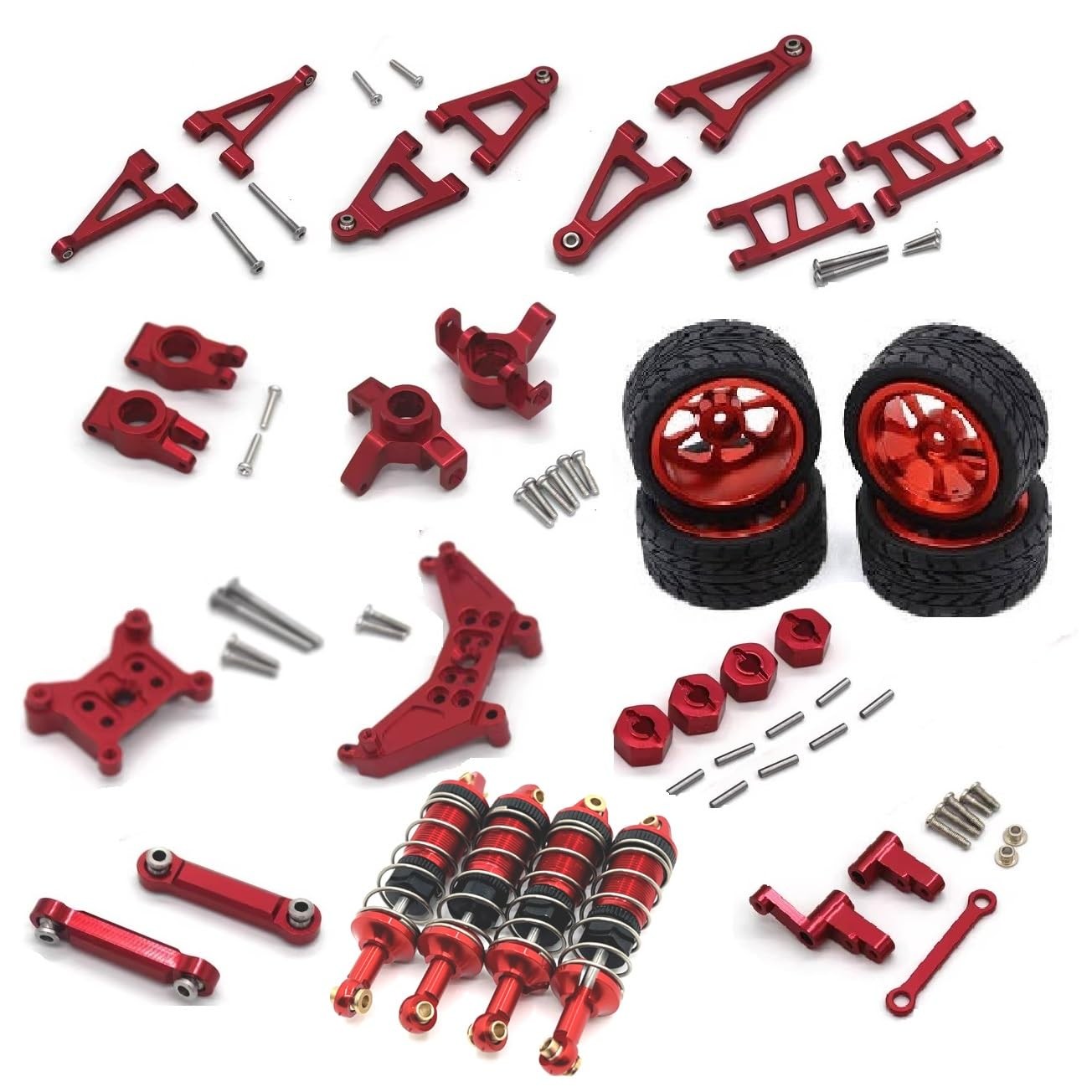 ZDingTech Upgrade Metal RC Parts for 1/14 MJX Hyper Go 14301 14302 14303