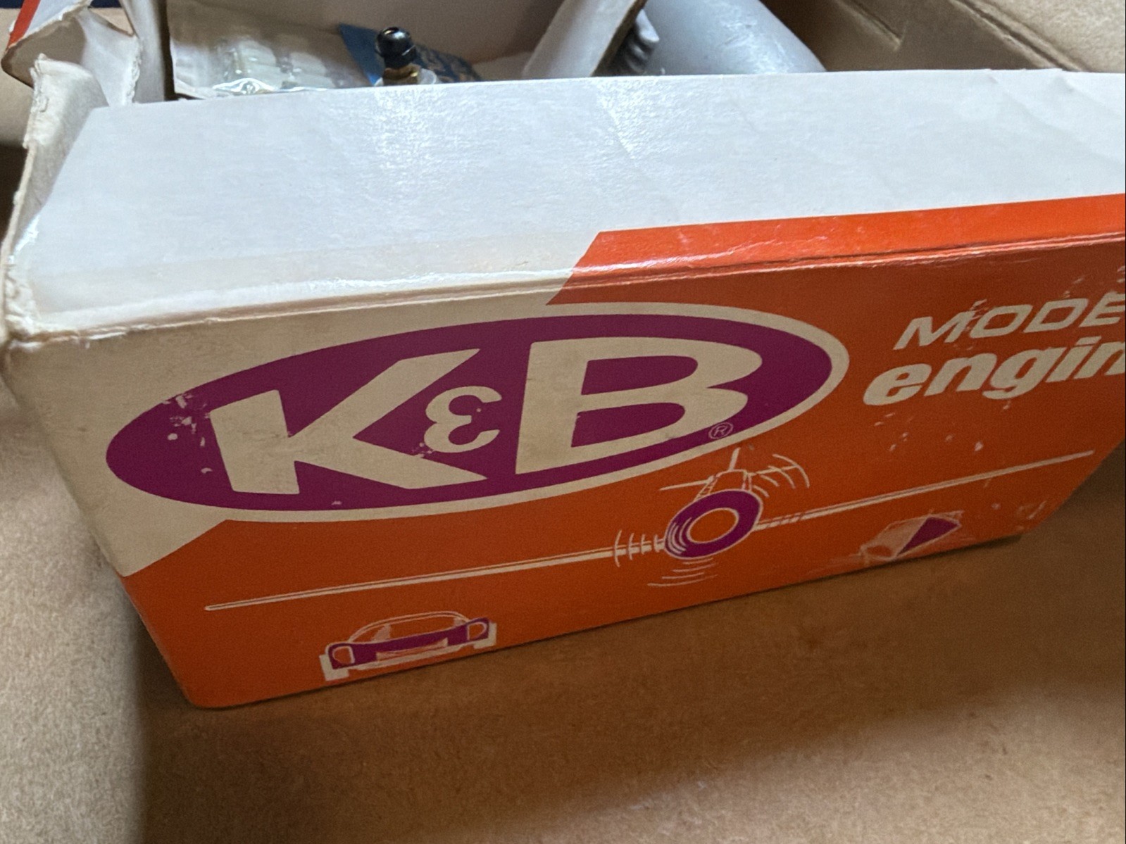 K&B Engine – K&B .61 RC MOTOR – NJ23 No 6550 – New