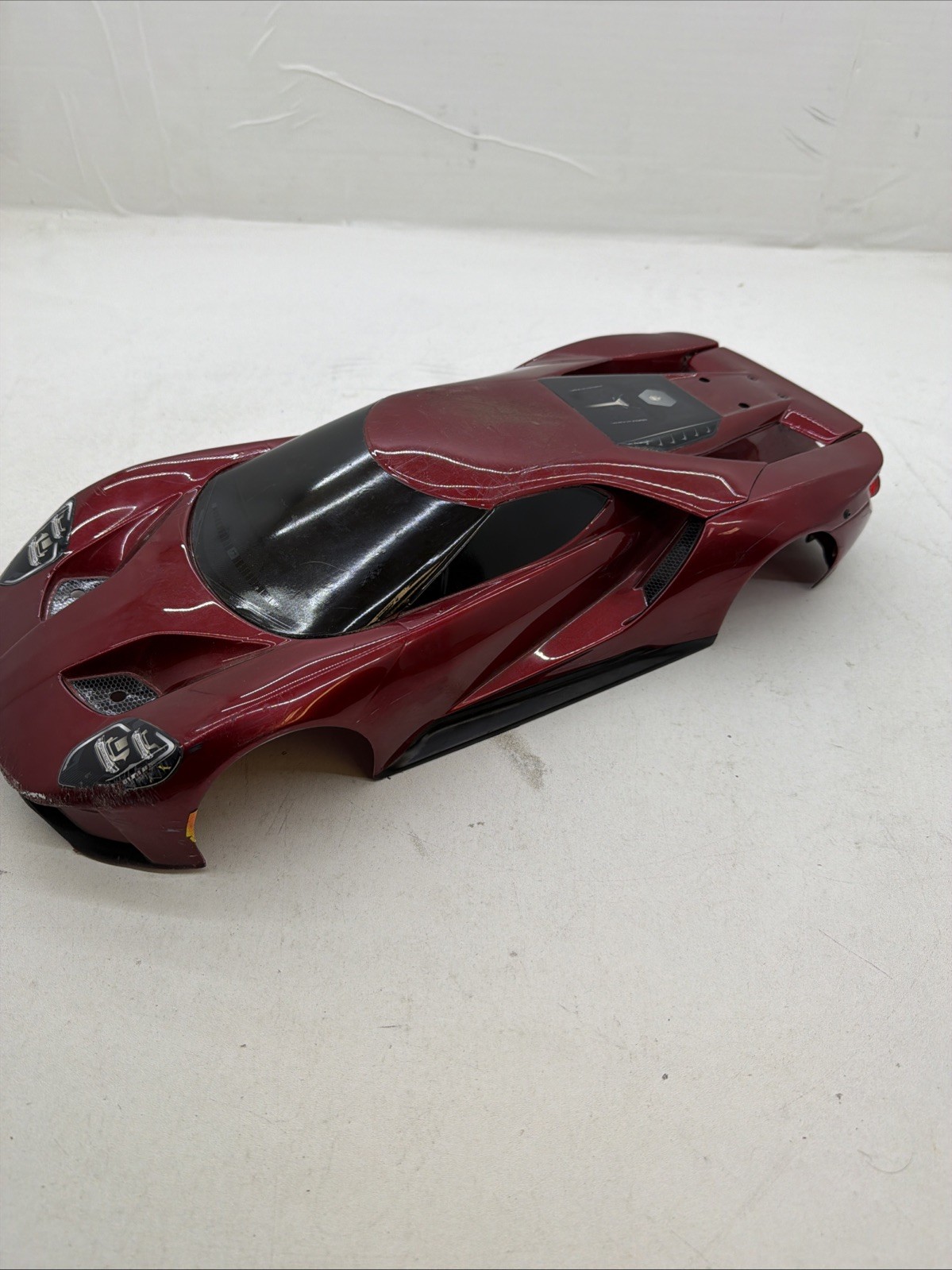 Used/Read: RARE FORD GT Traxxas 4-Tec 2.0 1/10 4wd Touring Car Body RED