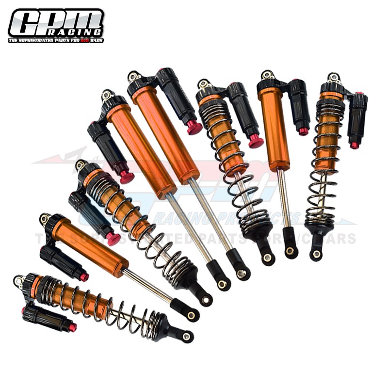 GPM Alu. Front + Rear Shock Damper for TRAXXAS 1/7 UNLIMITED Desert Racer UDR