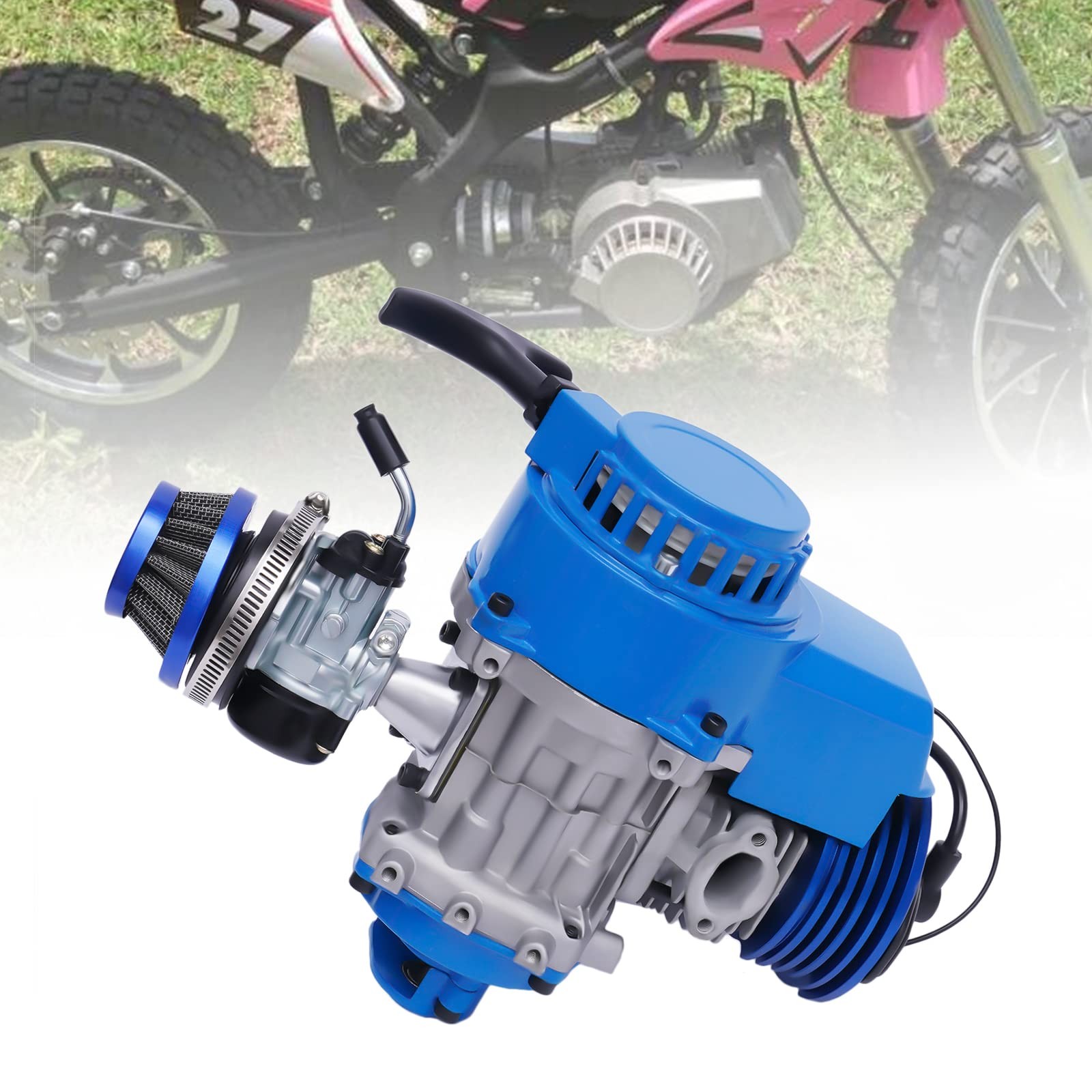 2-Stroke High Performance Engine Racing Motor 49cc 50cc Pocket Dirt