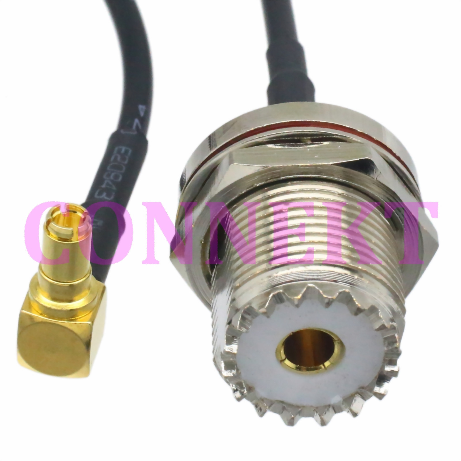 TS9 male right angle to UHF female jack RG174 cable jumper pigtail 15cm 3G modem