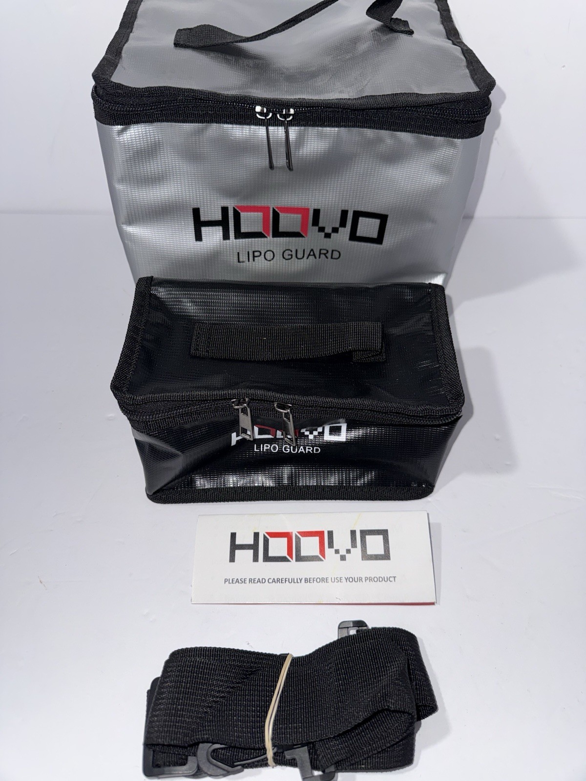 2 HOOVO Lipo Bag Fireproof Explosion Proof – Lipo Battery Safe Bag LiPo Guard 2
