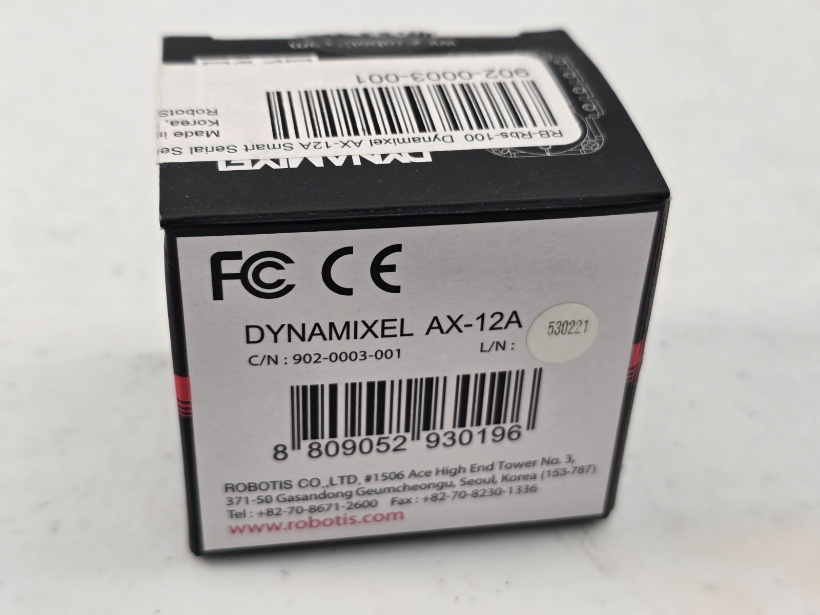 Robotis Dynamixel AX-12A Smart Servo Motor 12kg.cm Serial Bus Robot Actuator NEW