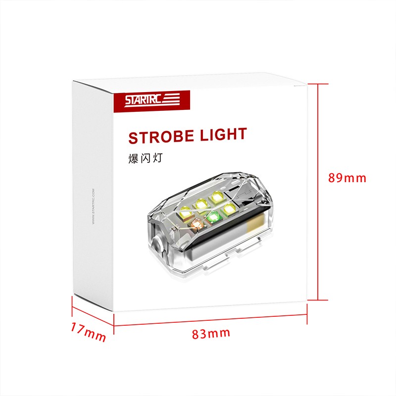 Strobe Light LED Flashing Lamp for DJI Mini 4Pro/Air 3/Mavic Series Drone RC Car