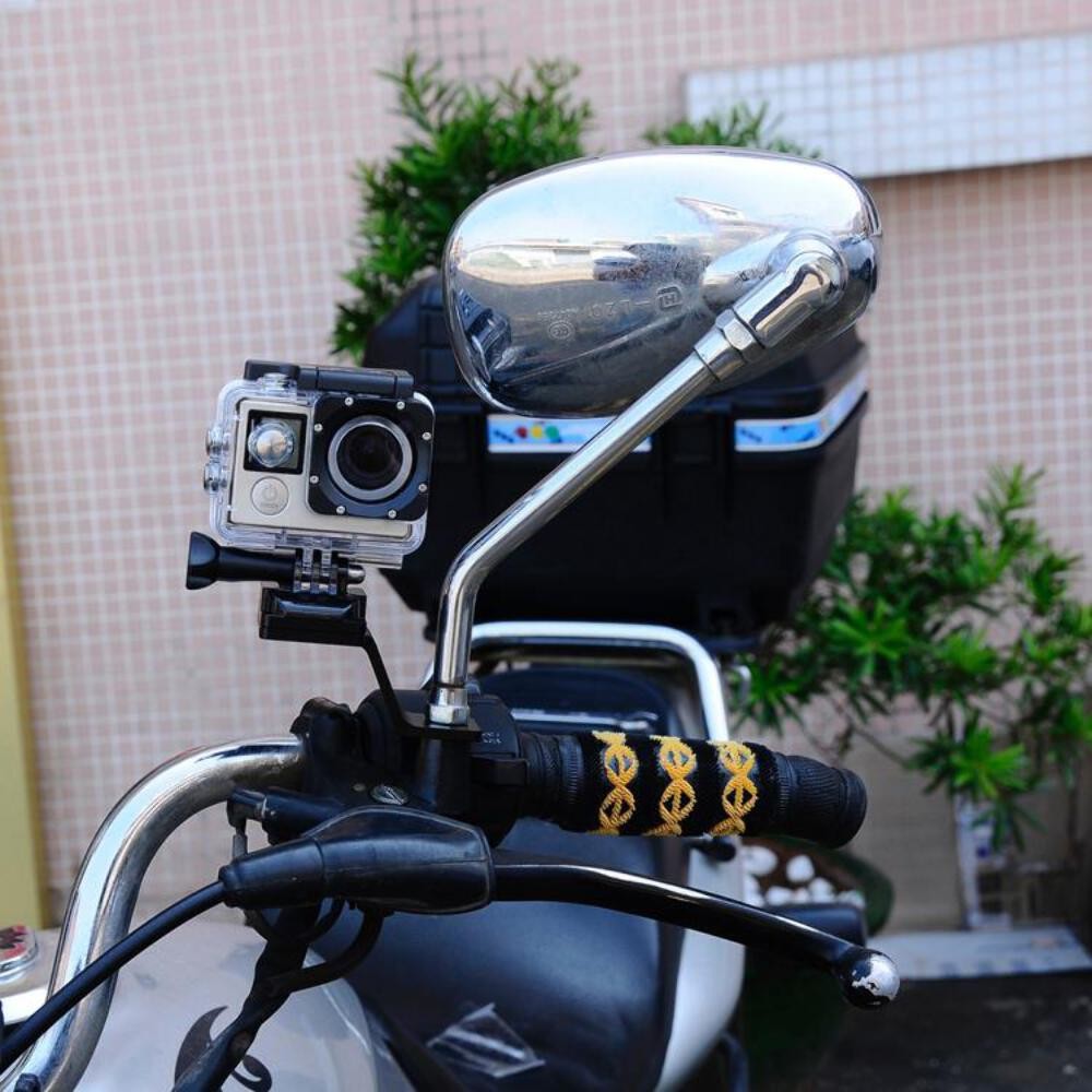 Fixed Metal Motorcycle Holder Mount GoPro Insta360 DJI Action Cameras