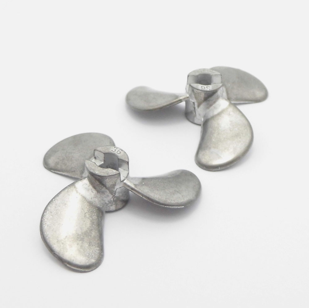 28mm 32mm 36mm 40mm 44mm 48mm 3-Blades Metal Propeller Prop fr 4mm Shaft RC Boat
