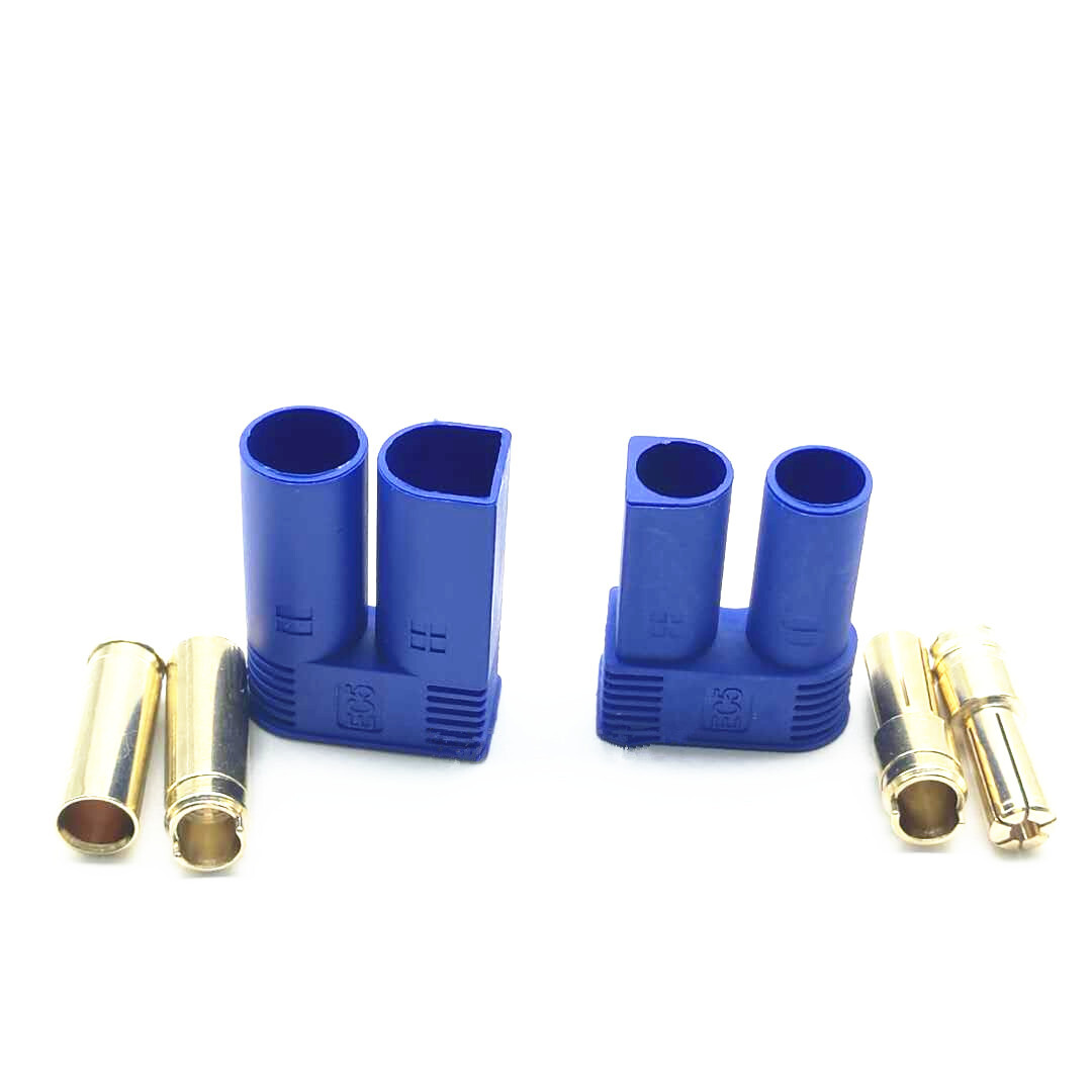 20Pcs EC5 Device Connector Plug For Battery RC Car Plane Helicopter Lipo ESC
