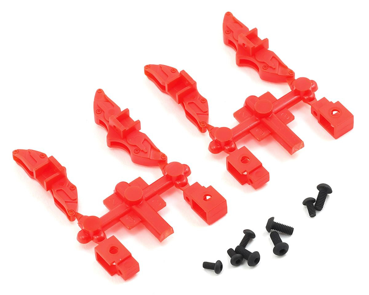 MST Brake calipers (red) (4) [MXS-210145CR]