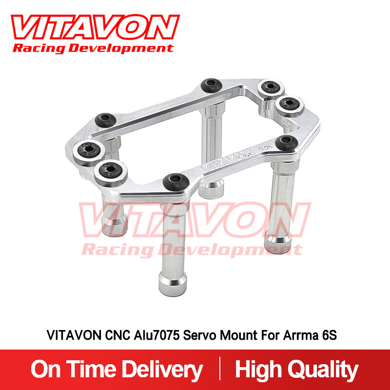 VITAVON CNC Alu7075 Servo Mount For All Arrma 6S Mojave Kraton Typhon BIG ROCK