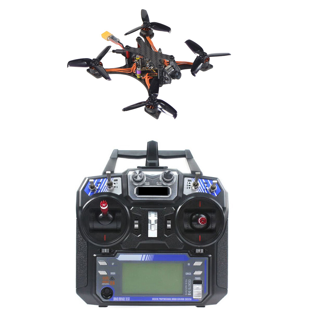 QWinOut JS2.5 120mm Four-axis Aircraft 3-4S FLYSKY Remote Control FPV DIY Drone