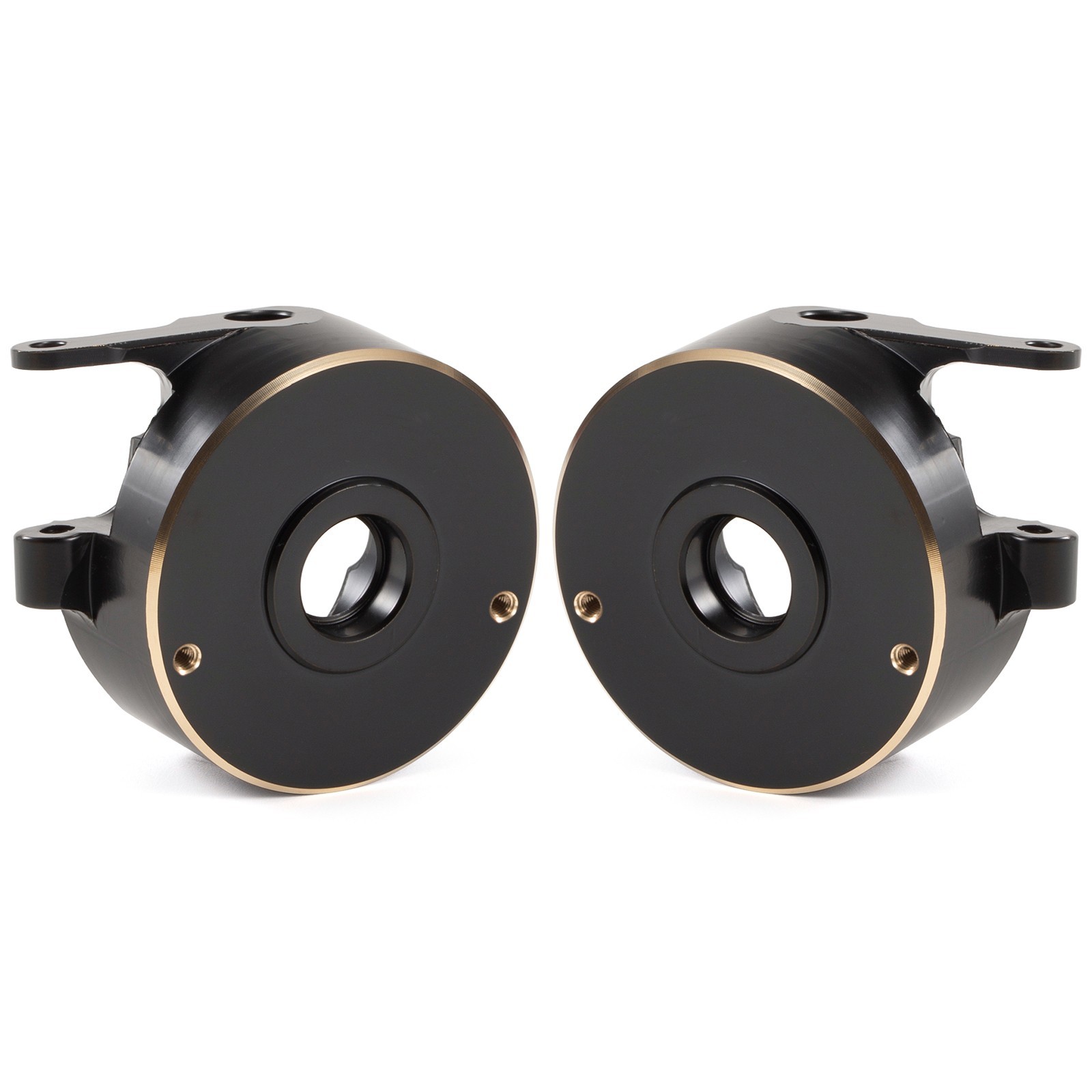 2Pcs Brass Steering Knuckle Weights for F10 F10T D44 HD44 Rockjock Straight Axle