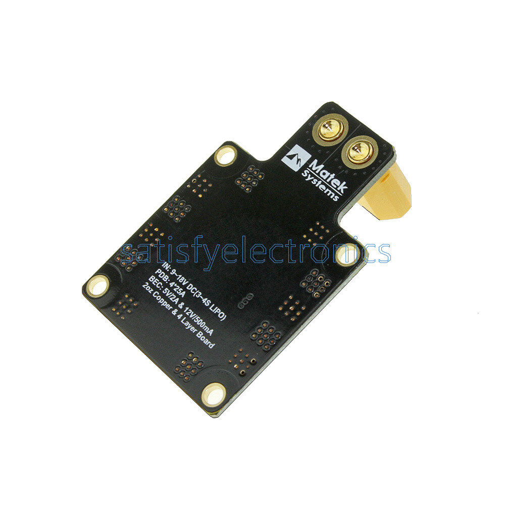 XT60 PDB Power Distribution Board 5V/12V Dual-way BEC per Multirotor FPV RC415