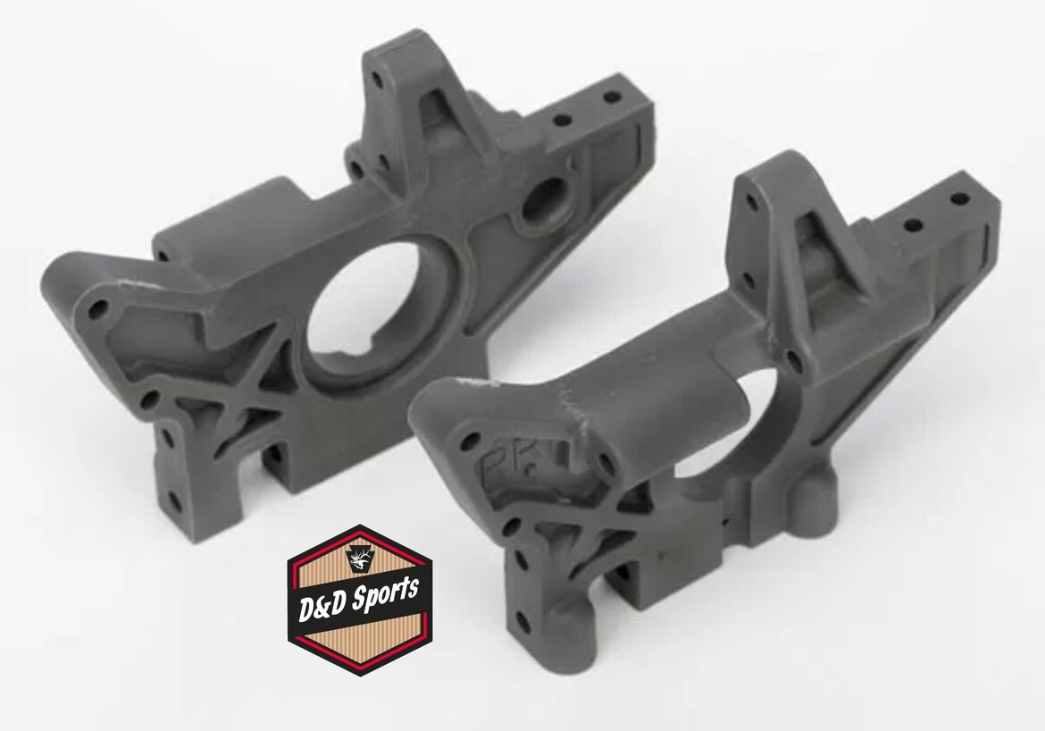 Traxxas 4929R – Rear Bulkhead Set (Grey) 3.3, Classic