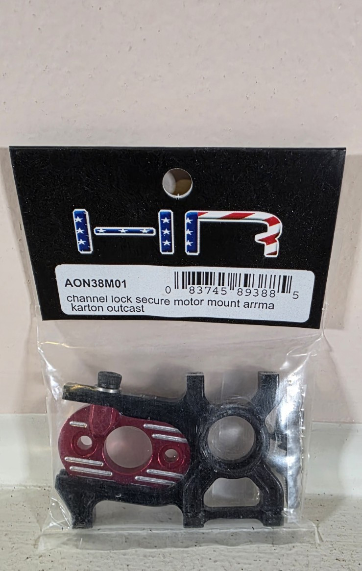 Hot Racing AON38M01 Arrma Kraton Outcast Tailon Typhon Aluminum Motor Mount
