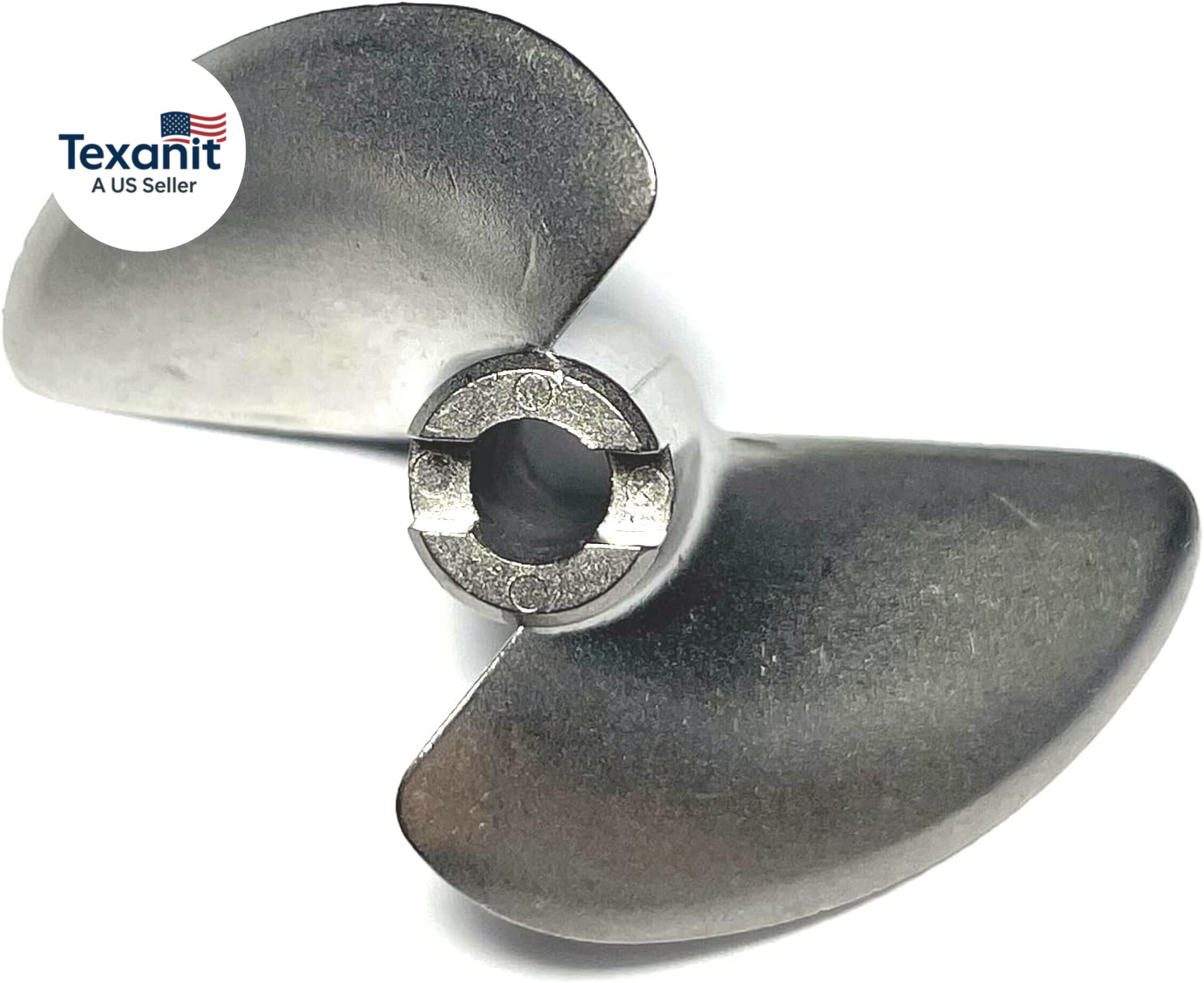 Upgrade Metal Propeller,4Mm UDI RC Boat Propeller Parts for UDI Arrow RC Boat Pa