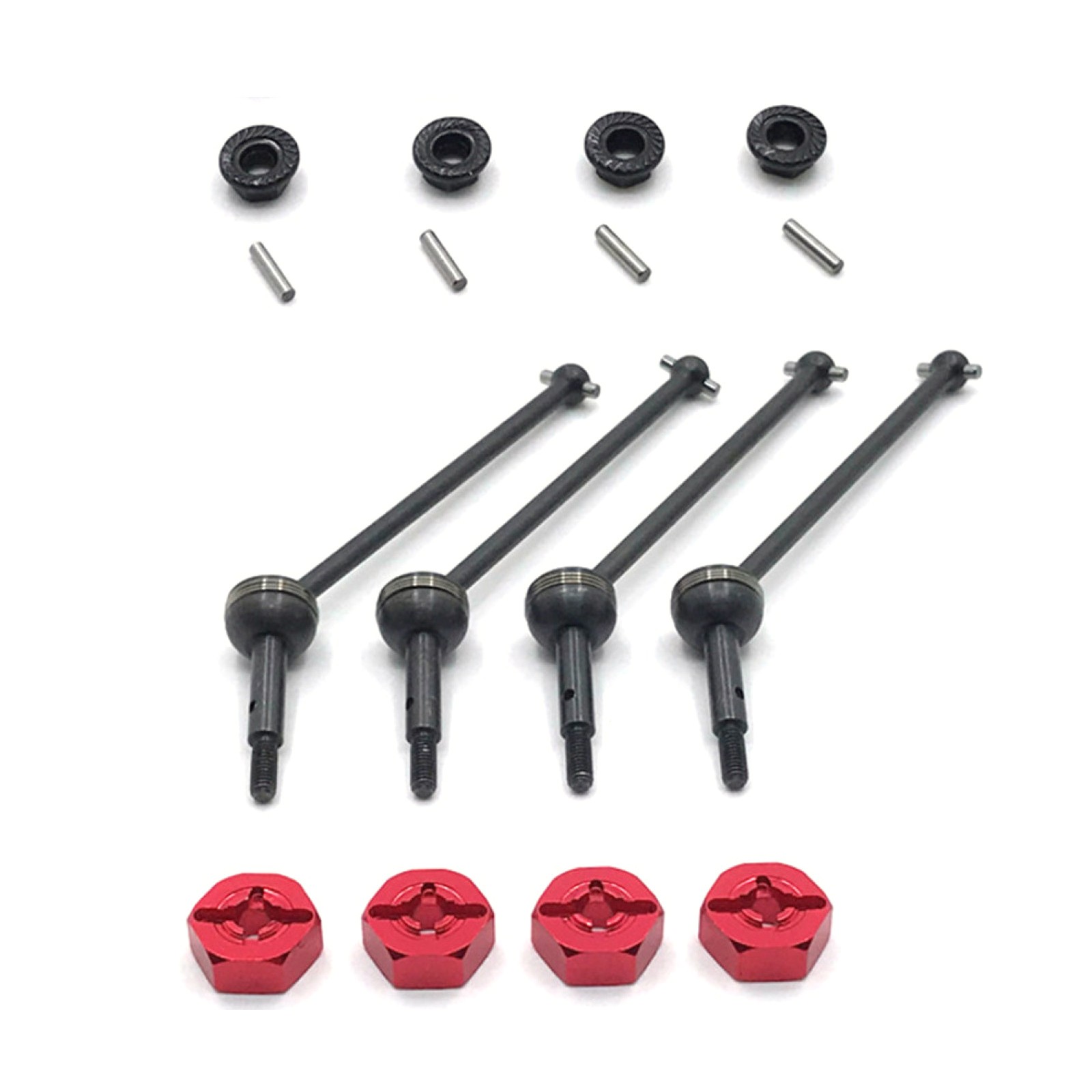 RC Upgraded Spare Part CVD Drive Shaft For WLtoys 1/14 144001 1/12 124018 124019