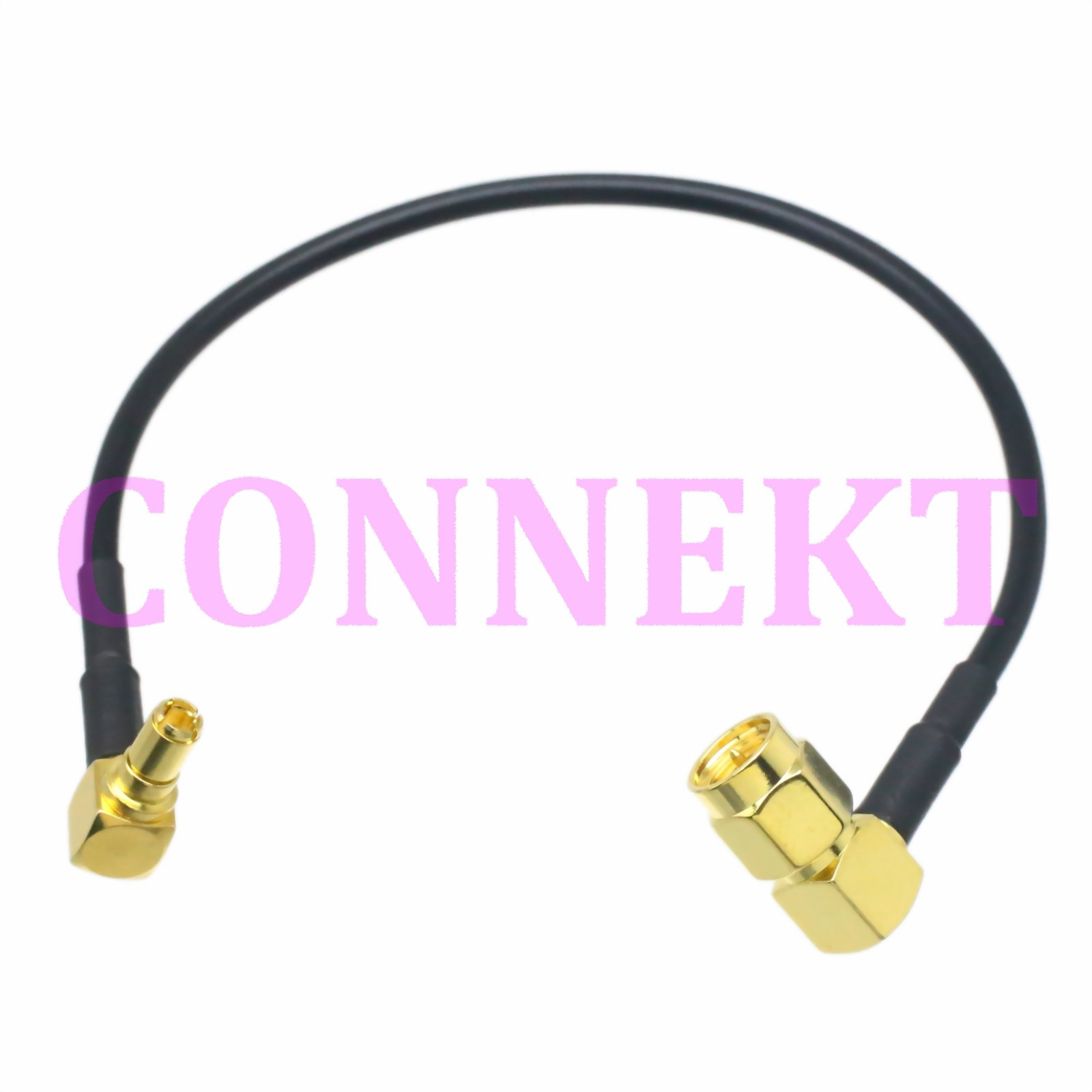 TS9 male right angle to SMA male plug RA RG174 cable jumper pigtail 3G modem