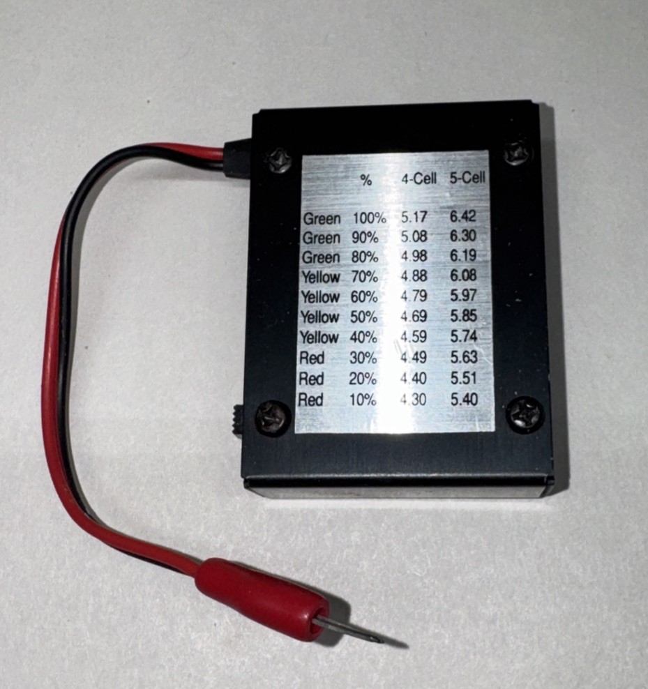 Mpi Maxx Products Insta Check 4.8-6V NIMH NICD RC Reciever Battery Checker