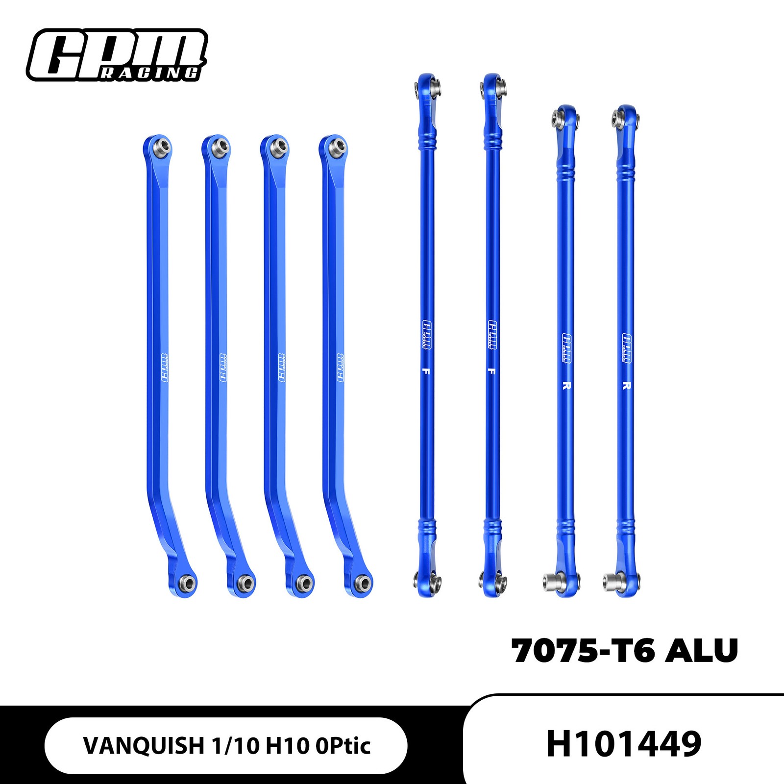 Full Parts Kit For VANQUISH PRODUCTS 1/10 H10 Optic Yokohama Sparco RC Assembly