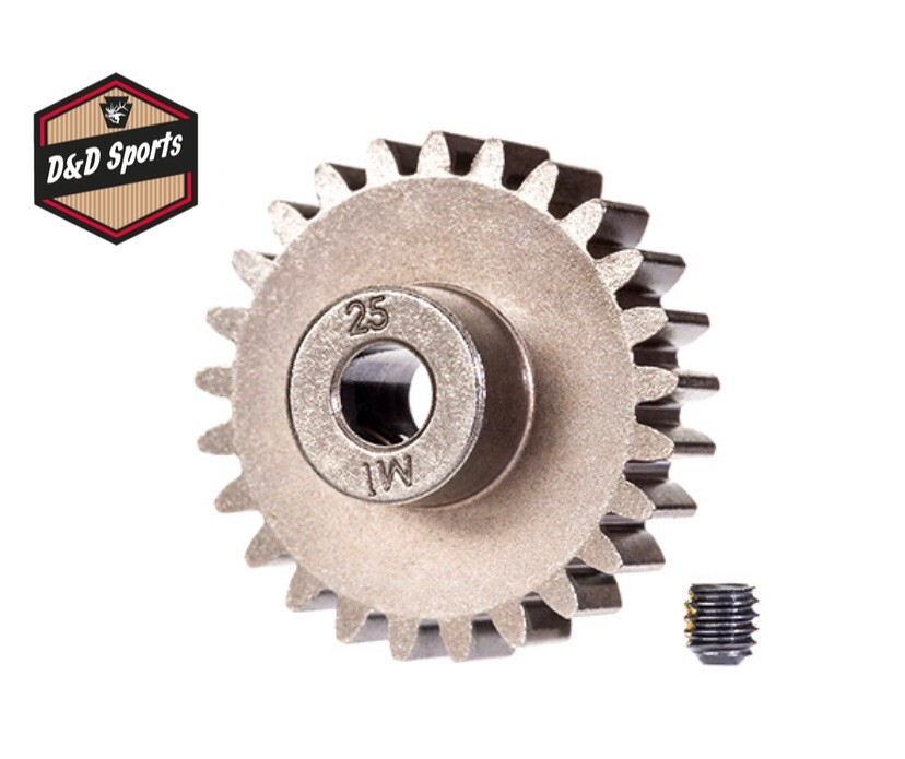Traxxas 6492X – Gear, 25-T pinion (1.0 metric pitch) (fits 5mm shaft)