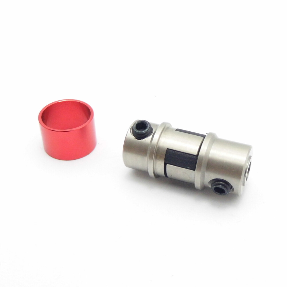 Elastic Coupling Joint 3.175 4mm 5mm to 4mm Coupler fr RC Boat MONO Yacht Marine