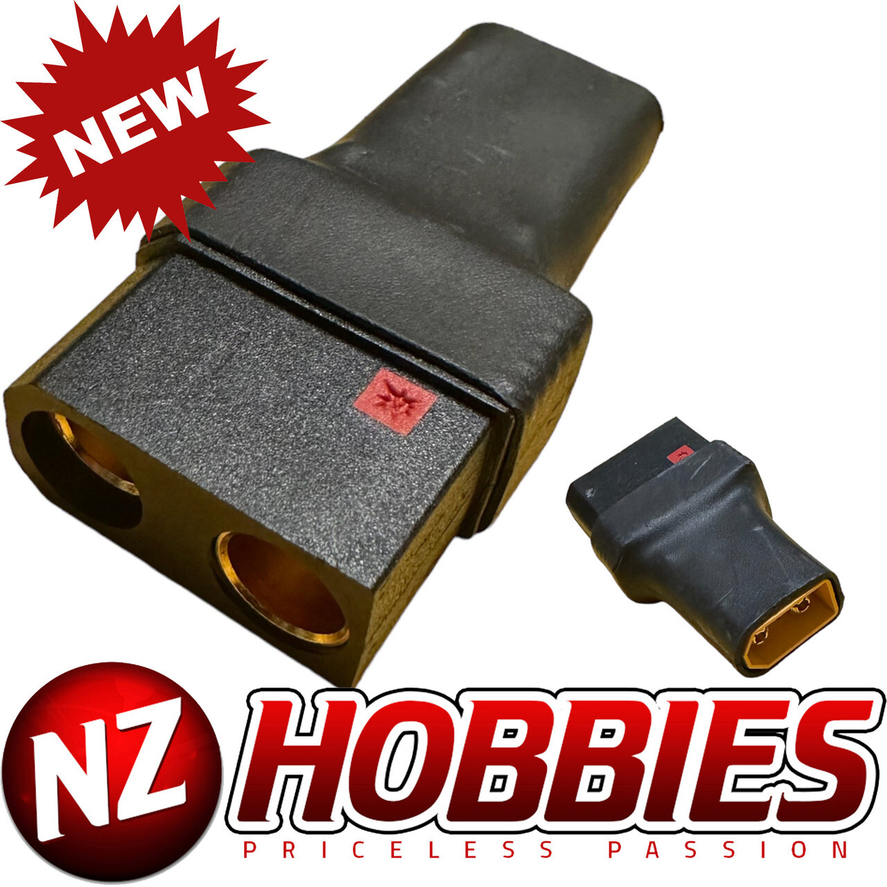 NZ RC QS8 Female to XT60 Male Connectors (1 pc) # NZ-QS8F2XT60M