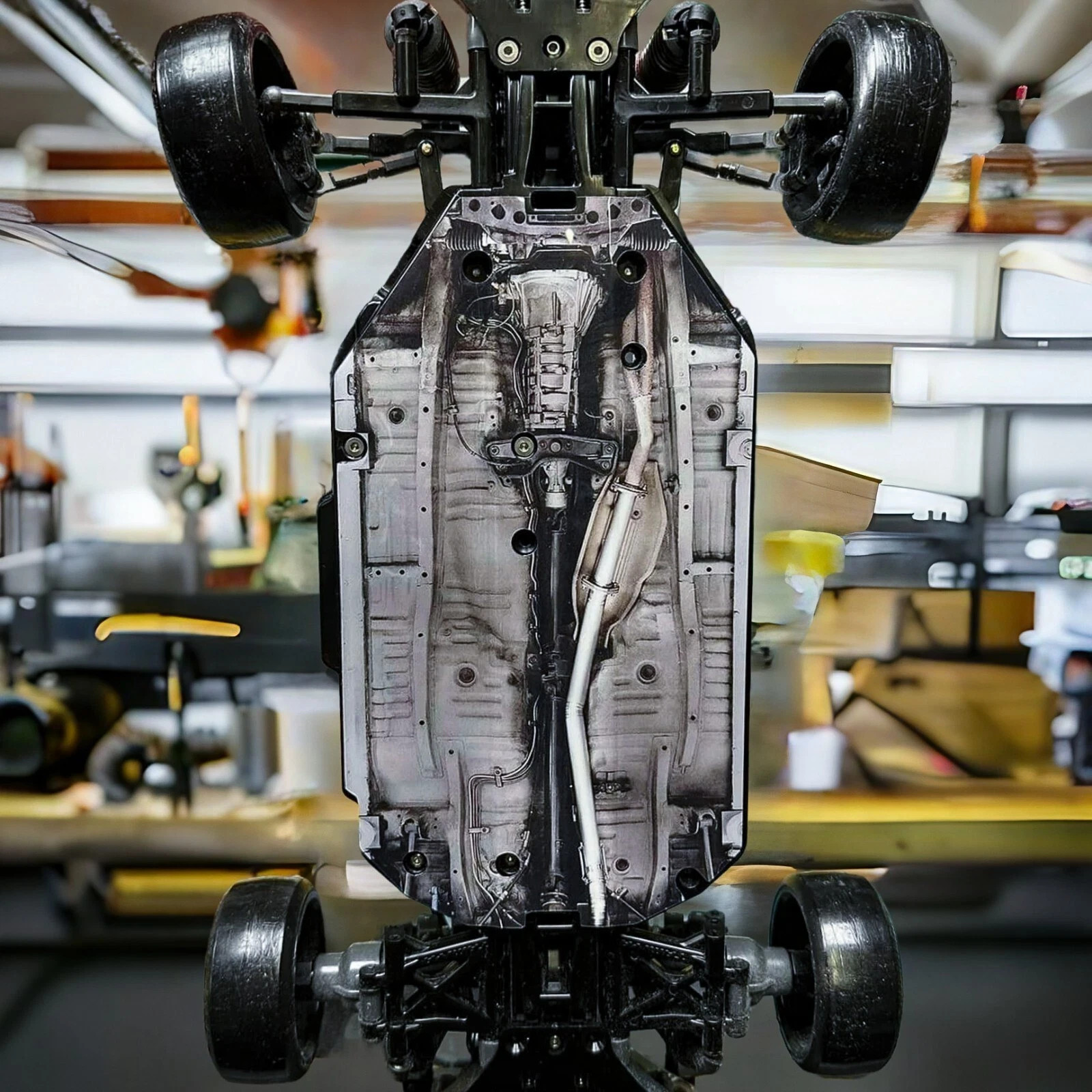 TAMIYA TT02 – RC CHASSIS protector skin – “UNDERBODY” – skinz wrap