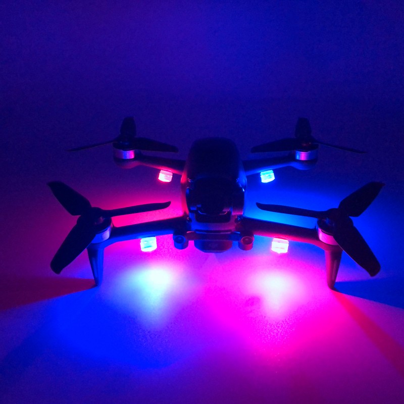 Light Searching Flashing Signal Lamp Red / Blue Strobe Light For DJI FPV Drone