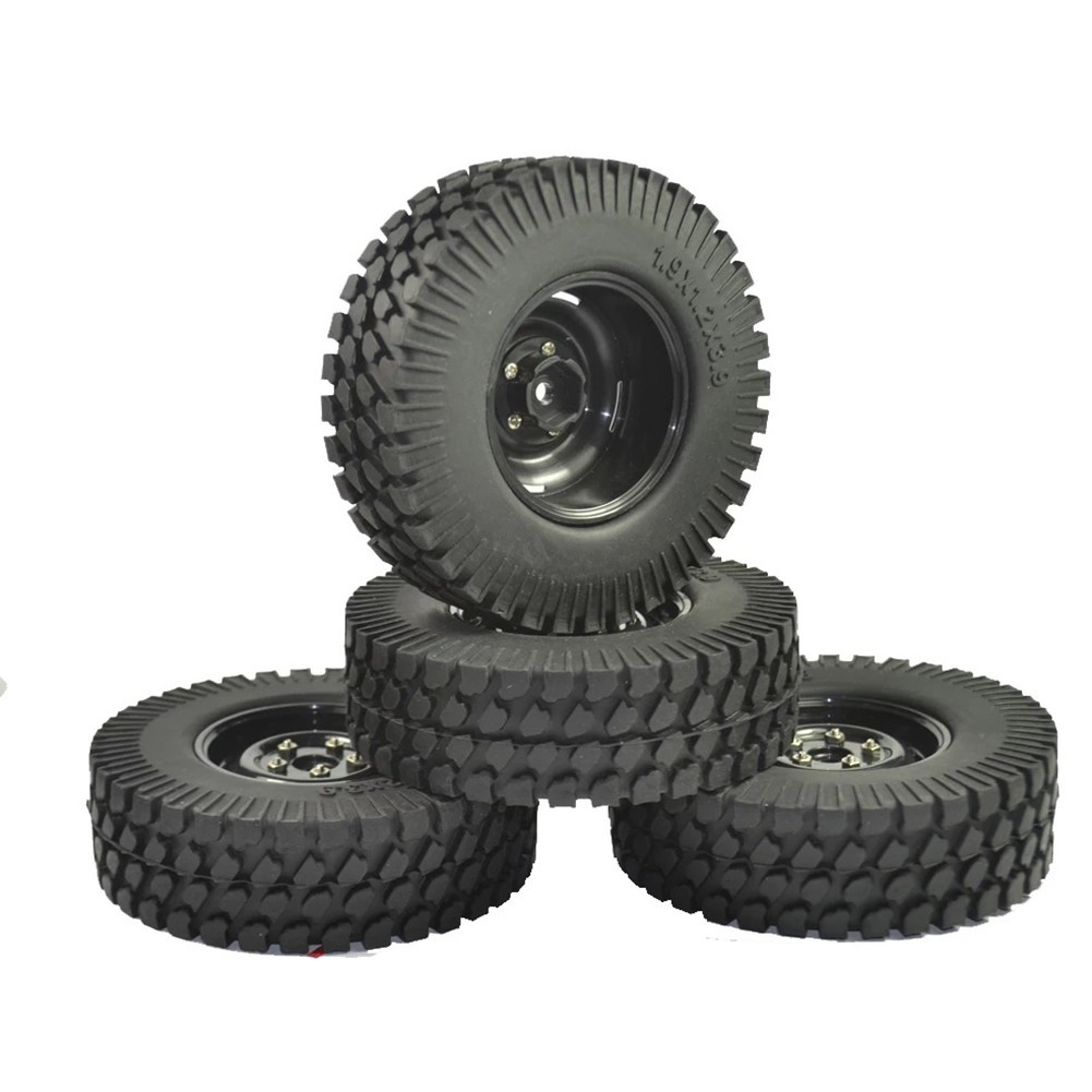 4X 1.9 Inch Crawler Tires 98MM for Axial SCX10 D90 TF2 MST CC01 1:10 RC Crawler