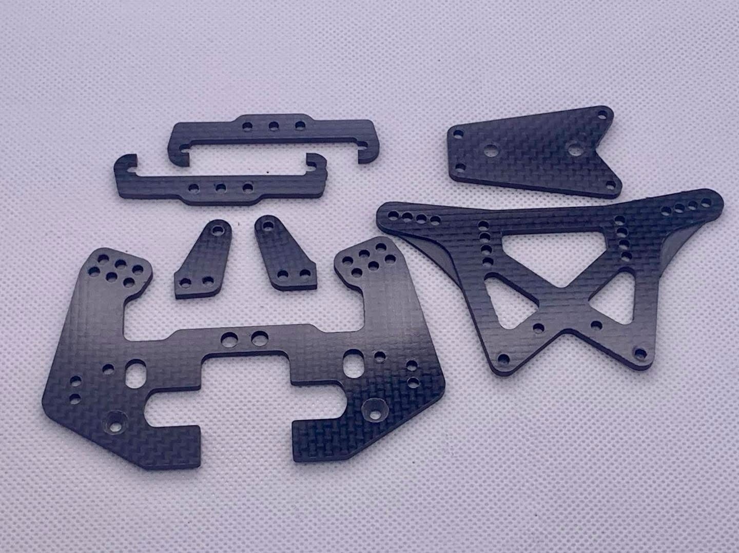 Gtop Graphite Shock Tower Set for Team Associated RC10 4WD RC10-04V2