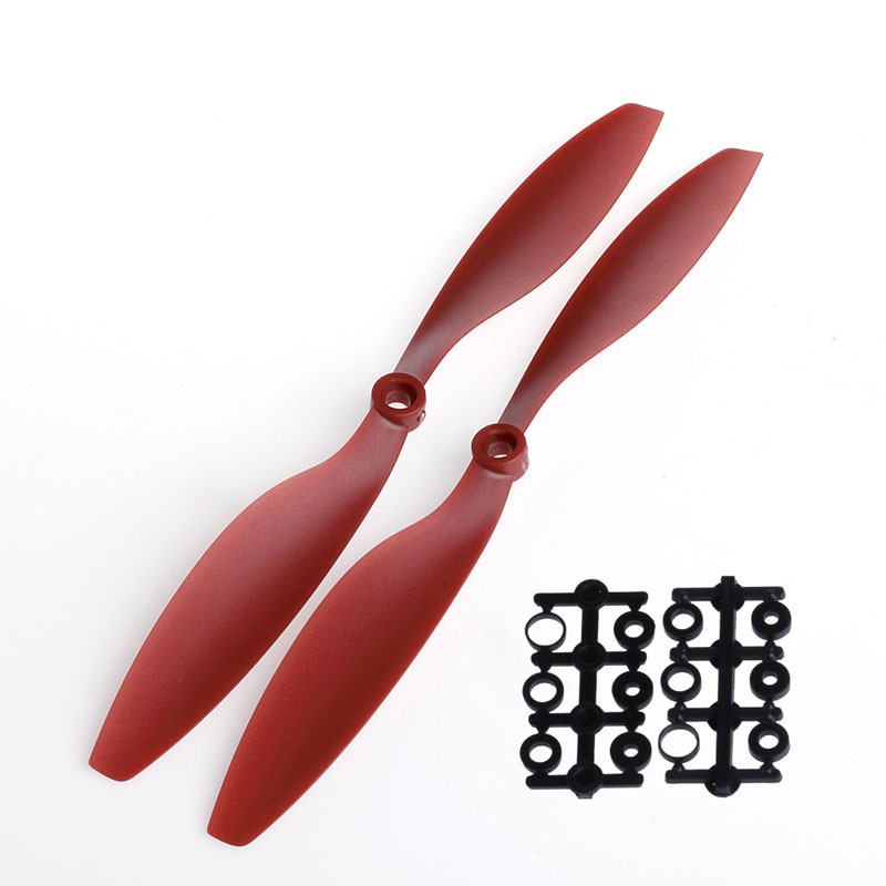 1Pair 1045 10×4.5 CW Propeller CCW Prop For RC Multicopter F450 Quadcopter Black