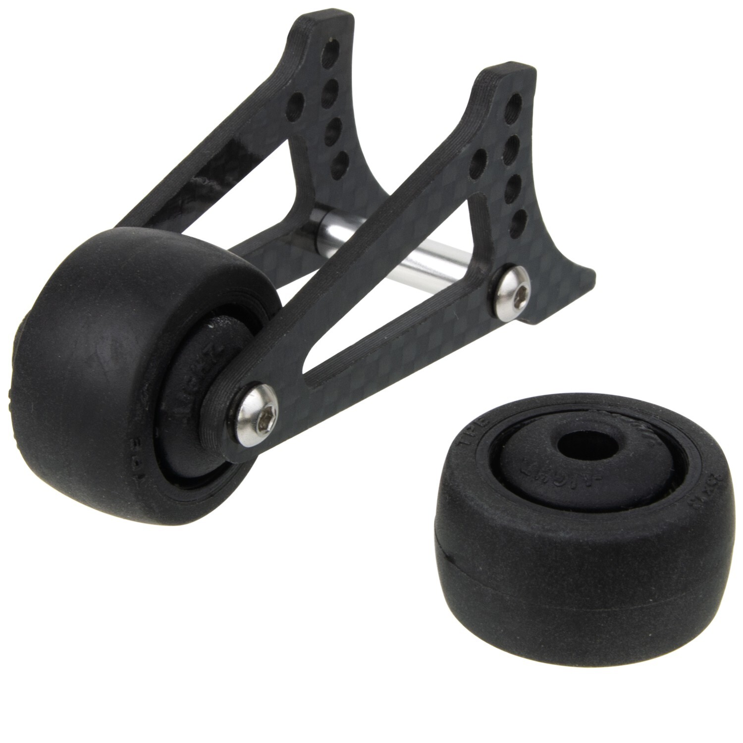 Carbon Wheelie Bar For Tamiya CW-01 LunchBox Midnight Pumpkin Grasshopper Hornet
