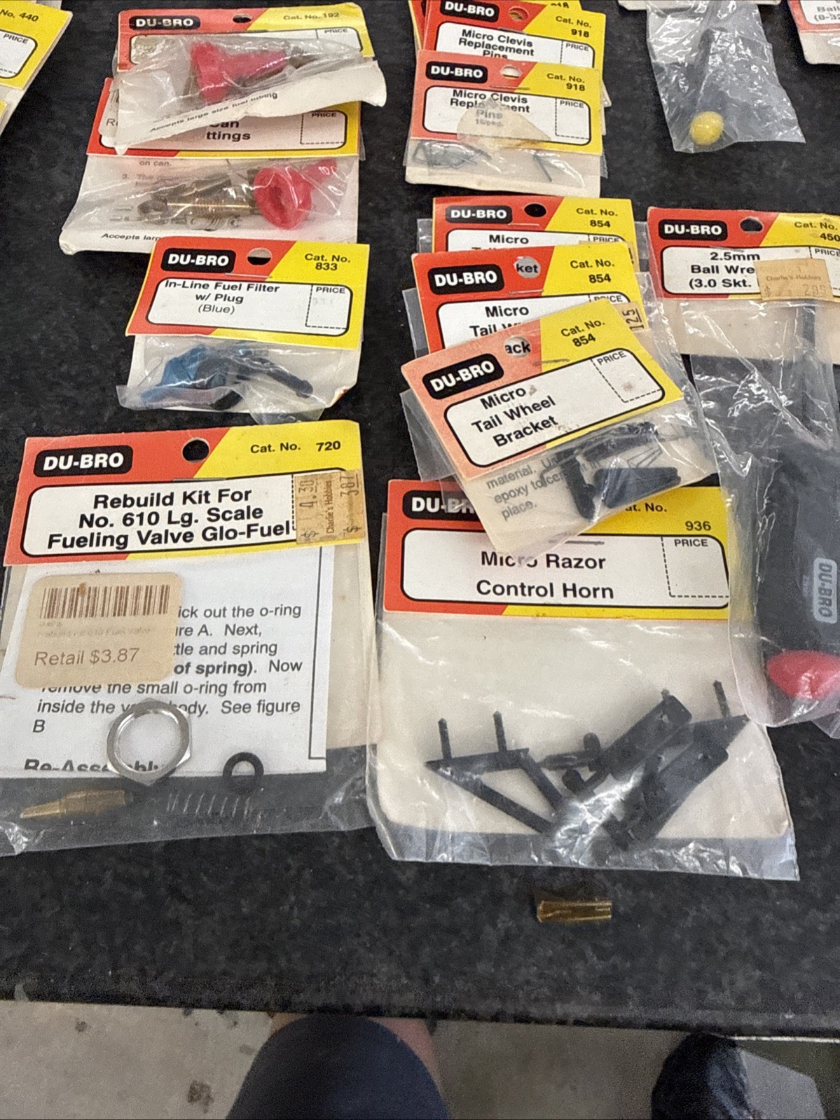 Du-Bro Large Bundle Of RC Hardware And Tools