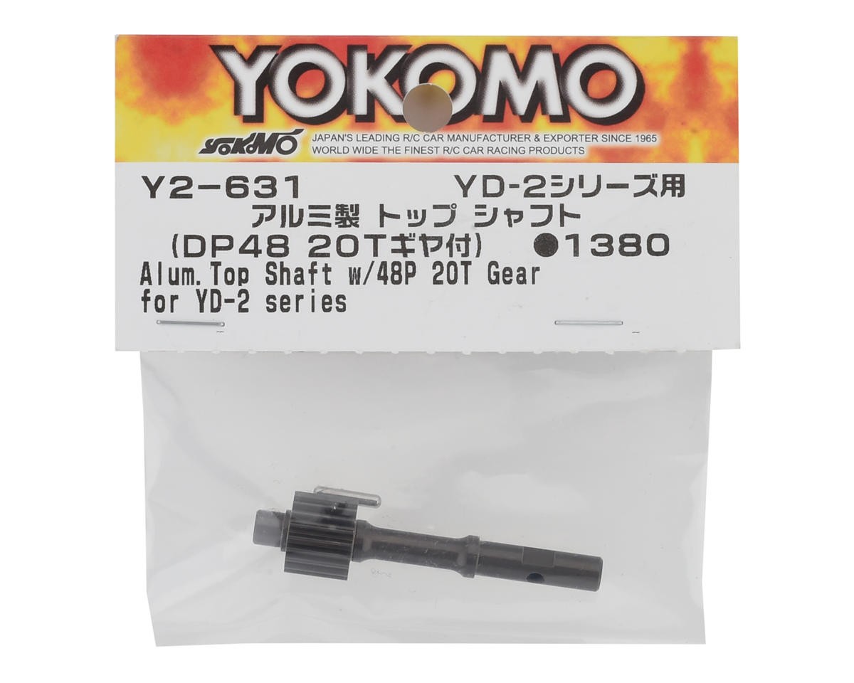 Yokomo YD-2 Aluminum Top Shaft (48P/20T) [YOKY2-631A]