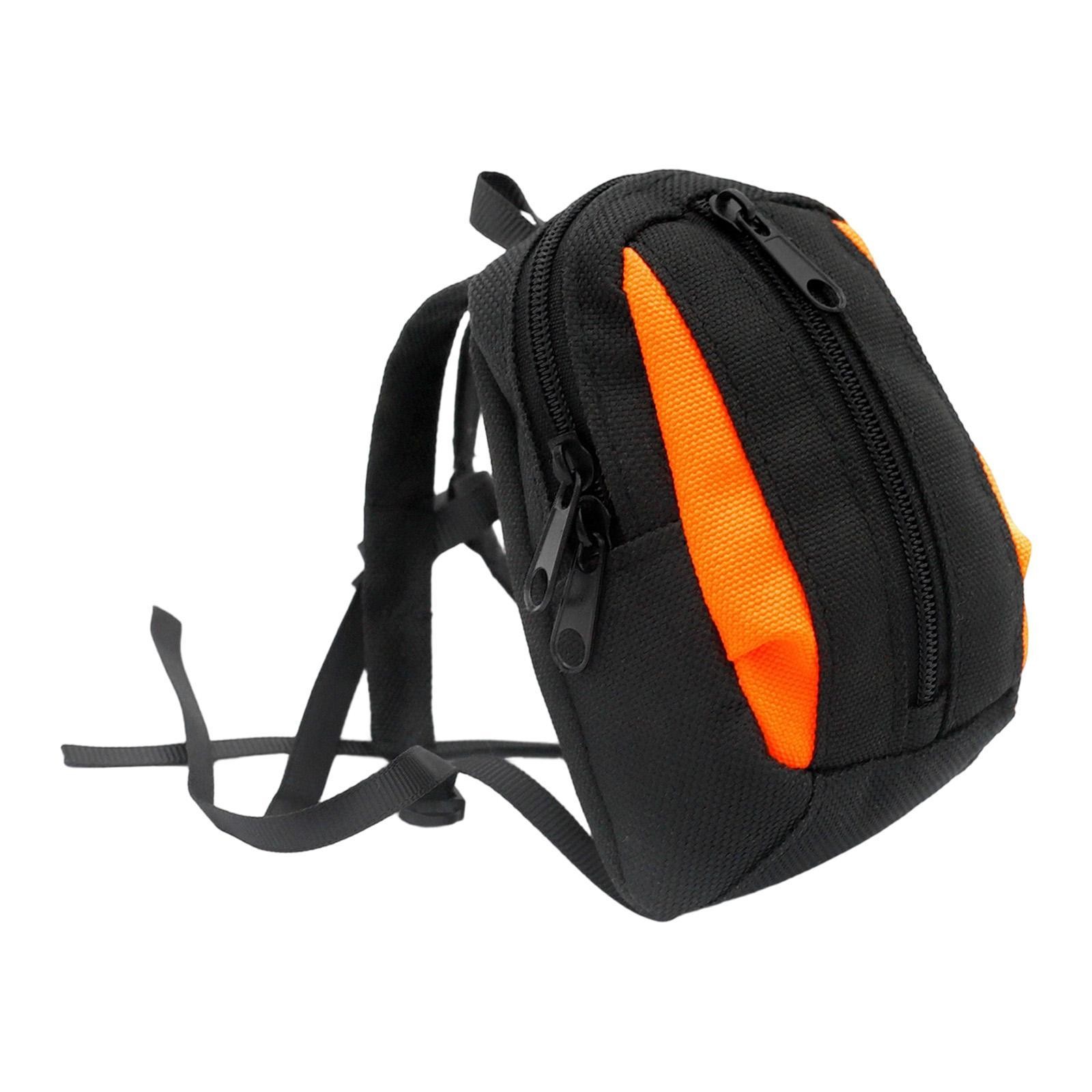 1:4 RC Motorcycle Simulation Backpack Equipment Decorative Backpack Replacement