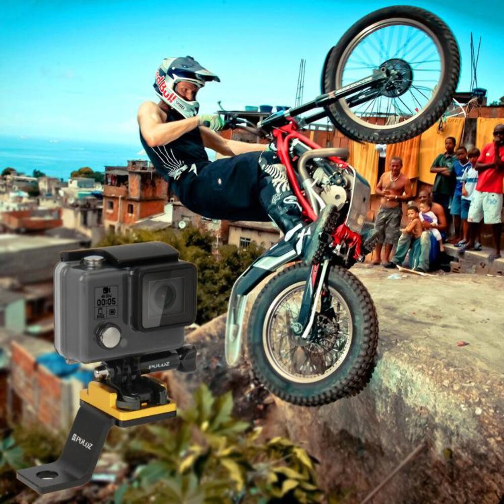 Fixed Metal Motorcycle Holder Mount GoPro Insta360 DJI Action Cameras