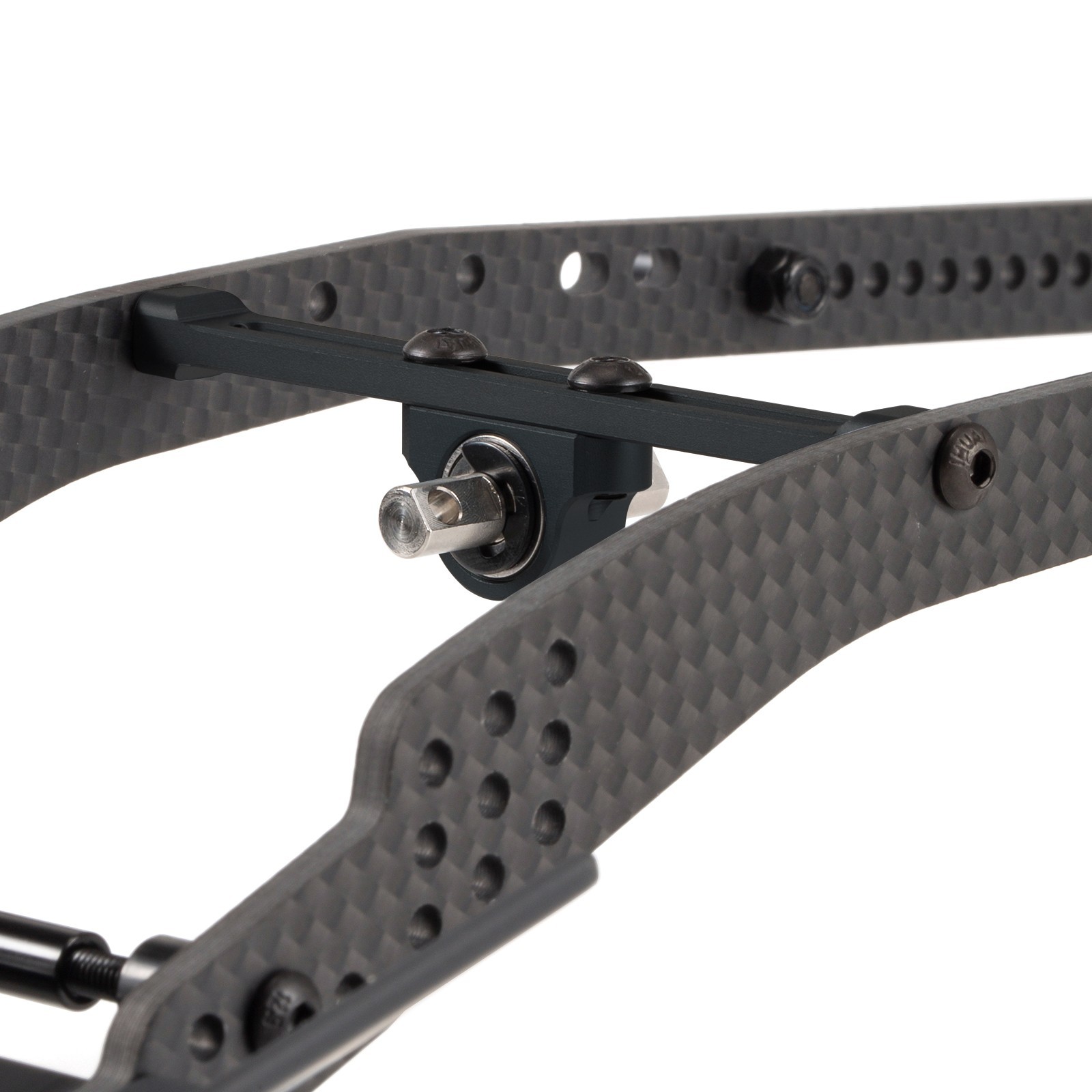 High Clearance V3 Carbon LCG Chassis Kit Fits Custom Build Comp Rigs RC Crawler