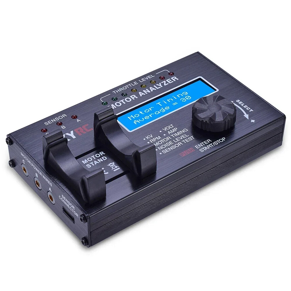 SKYRC Motor Analyzer BL Electric Brushless Motor Analyzer LCD Motor Tester